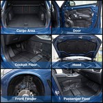 Topika Car Heat Shield & Sound Deadening Mat - 2.5m/5m x 1m, 5mm