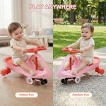 Topika Wiggle Car Ride On Toy for Kids 3+, Twist Car, Balance Bike