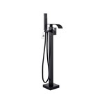 Topika Freestanding Taps Bath Filler Tub Shower Faucet With Hand Shower