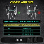 Topika Tactical Belly Band Holster, Concealed Carry Waist Belt, Breathable
